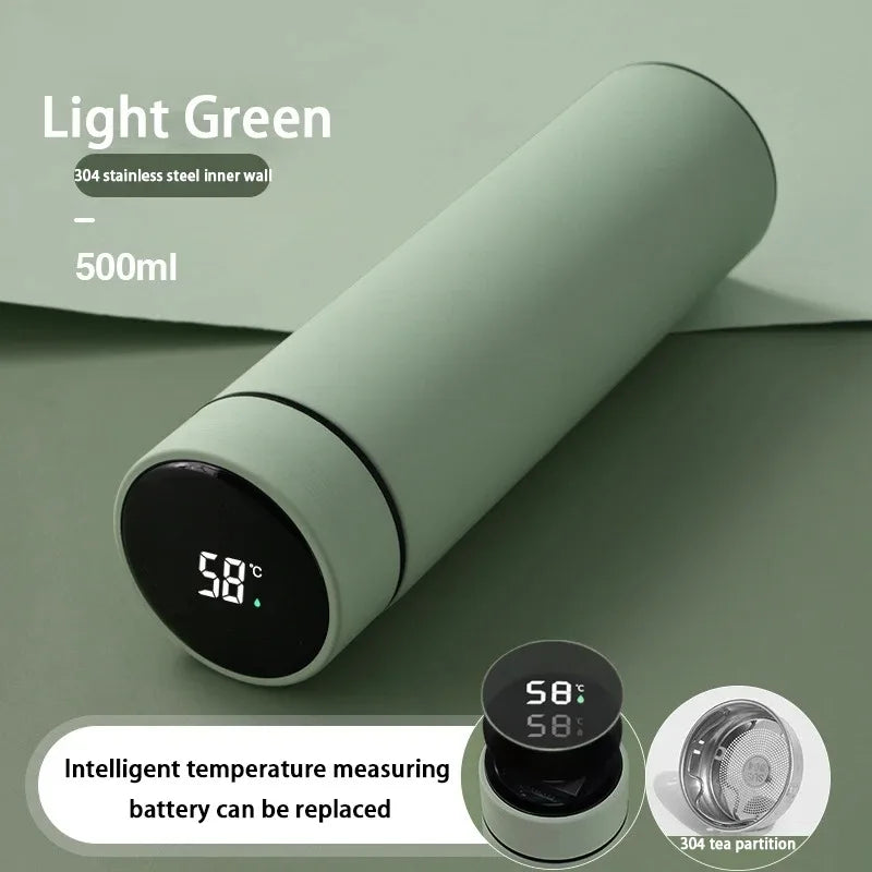 THERMOVA Touch Smart Bottle 500ml — HD LCD Temperature Screen