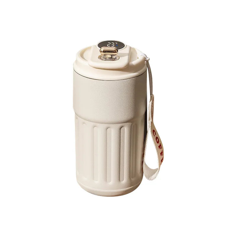 THERMOVA Office Smart Mug 450ml — 316 Steel + Temp Display