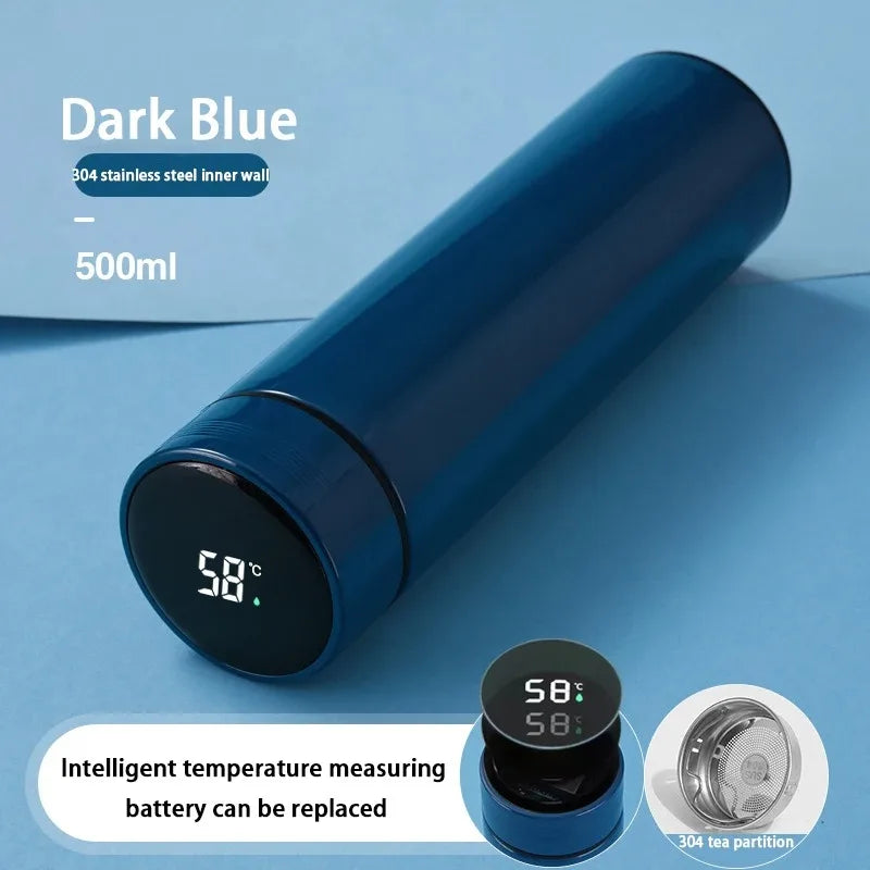 THERMOVA Touch Smart Bottle 500ml — HD LCD Temperature Screen