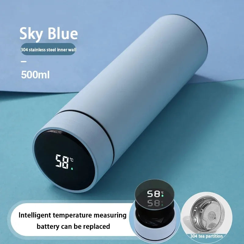 THERMOVA Touch Smart Bottle 500ml — HD LCD Temperature Screen