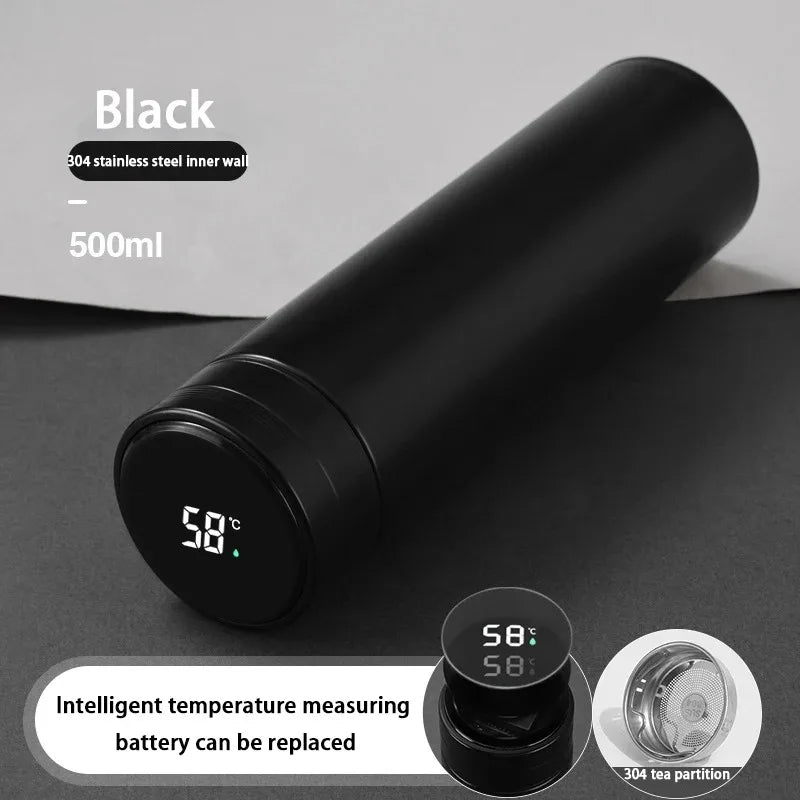 THERMOVA Touch Smart Bottle 500ml — HD LCD Temperature Screen