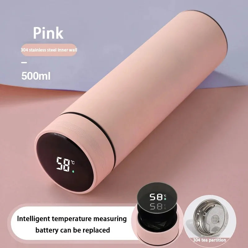 THERMOVA Touch Smart Bottle 500ml — HD LCD Temperature Screen