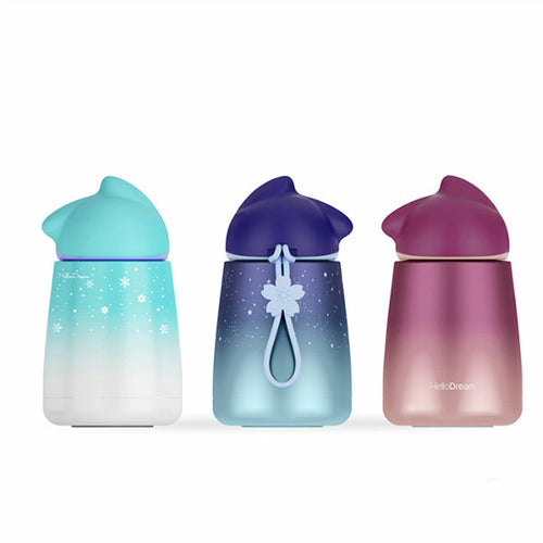THERMOVA Kitty Thermos — BPA-Free with Thermal Cup